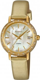 Casio Sheen SHE-4060GL-9AUDF Deri / Sarı Kol Saati kullananlar yorumlar